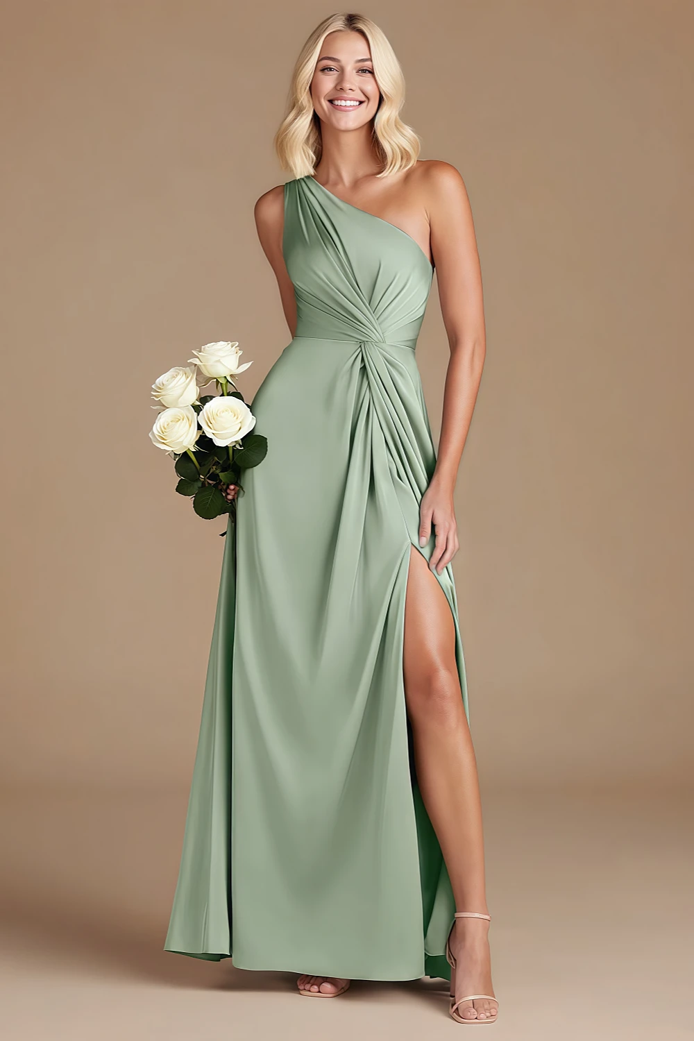 Akaks Gleeful Agave Color Bridesmaid Dress Image462217